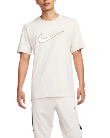 Nike Men's Swoosh T-shirt - Orewood Brn/White