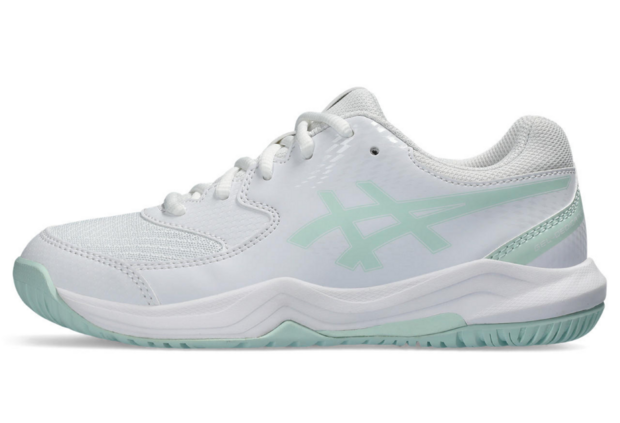 Asics Gel Dedicate 8 GS - White/Pale Blue