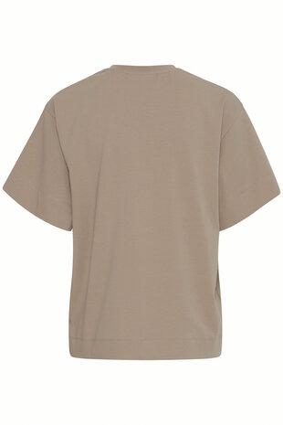 TheJoggConcept SABINA LOGO Shirt - Silver Mink