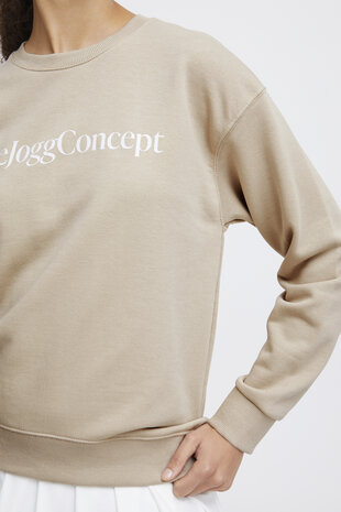 TheJoggConcept SAFINE Sweatshirt - Doeskin