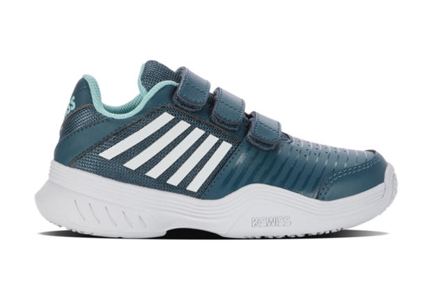 K-Swiss Court Express Strap Omni - Indian Teal/White