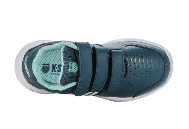 K-Swiss Court Express Strap Omni - Indian Teal/White