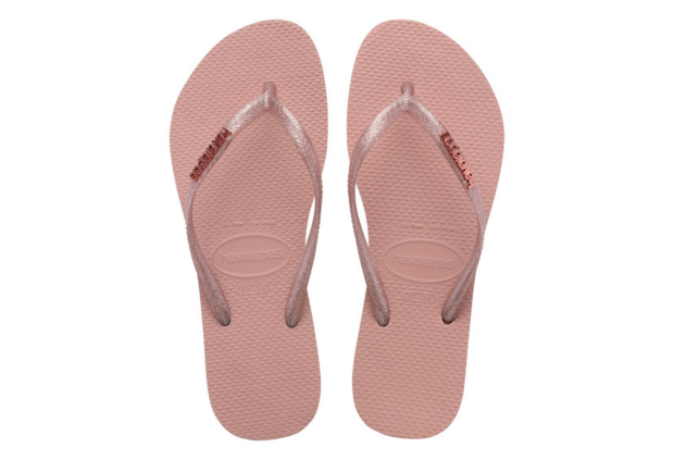 Havaianas Slim Logo Metallic - 4119875.3581 - Rose Gold