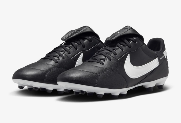 Nike The Premier III FG Senior - HM0265-002 - Black-White