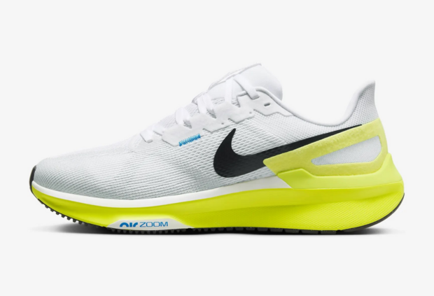 Nike AIR ZOOM STRUCTURE 25 MEN - DJ7883-108 - White/Black