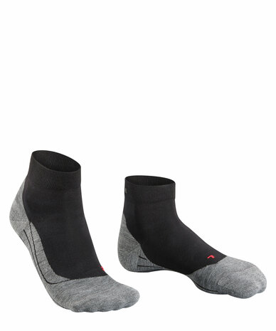 Falke RU4 Short Dames Sokken ZWART
