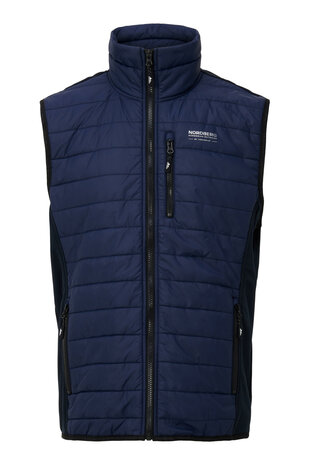 NORDBERG TOMMY Mens bodywarmer - 5S-MJ01701- Navy