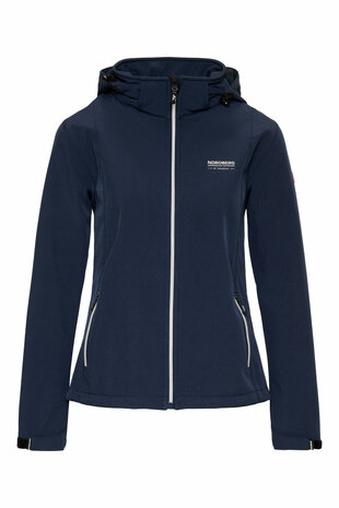 NORDBERG RINDA SOFTSHELL JACKET 3 Layer/Fleece - 5S-LS00301- Dark Navy