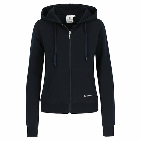 Silvermedal (101114-Navy) Hoodie vest dames Premium 