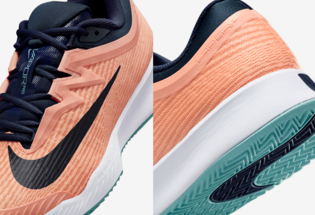 Nike Vapor Pro 3 Men's Clay - HQ6034-800 - APRICOT