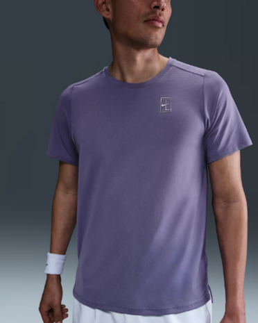 Nike Court Advantage Men's Dri-FIT SHIRT - Lila - FZ6910-527