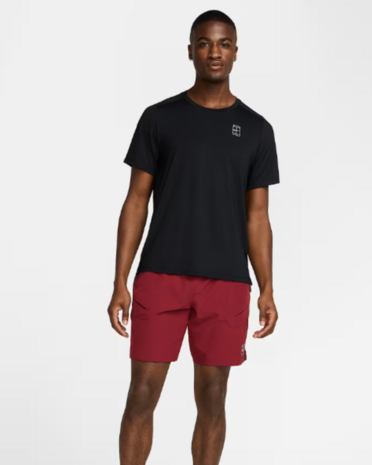 Nike Court Advantage Men's Dri-FIT SHIRT - Zwart - FZ6910-010