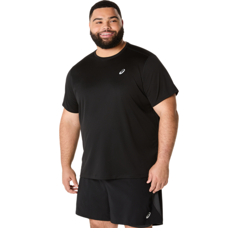 Asics Core SS Top - 2011D221-001 - Zwart