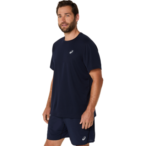 Asics Core SS Top - 2011D221-400 - Navy