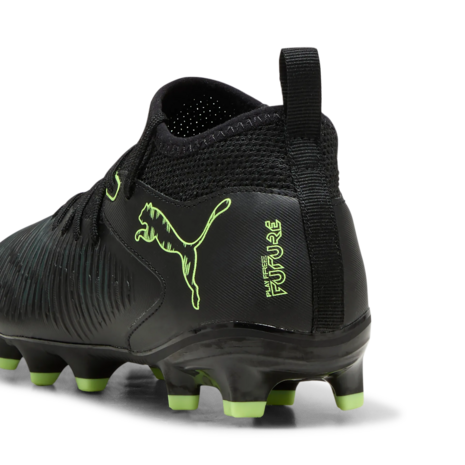 PUMA FUTURE 8 MATCH FG/AG Jr 108614-02) Zwart-Fluor Geel
