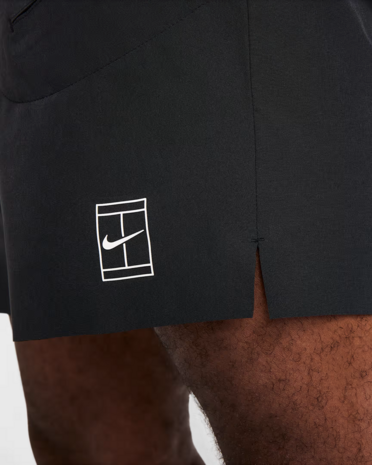 Nike Court Advantage Men's Dri-Fit Short - FZ9322-010 - Zwart