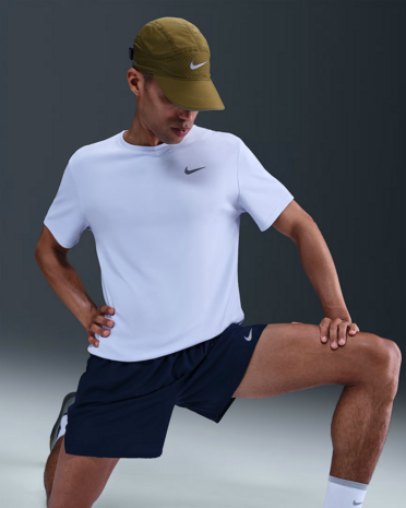 Nike Miller Men's Dri-Fit Tee - DV9315-364 - CLAY GREEN