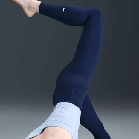 NIKE Dri-Fit One HR Women's High-Waisted Tight - IB9382-410 - NAVY