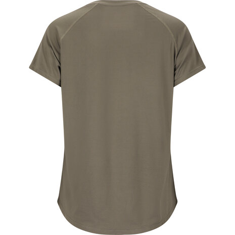 Athlecia Gaina V2 Women S/S Tee - EA213350-GRS-1013 Gun Metal