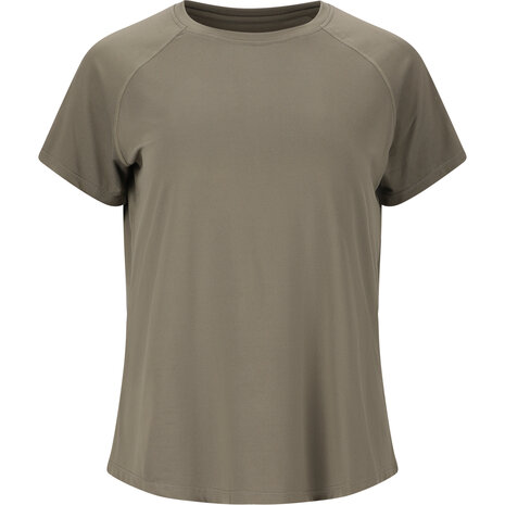 Athlecia Gaina V2 Women S/S Tee - EA213350-GRS-1013 Gun Metal