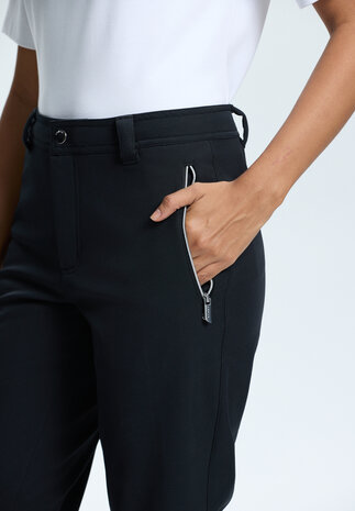 LUHTA EROTTAJA SOFTSHELL BROEK ZWART