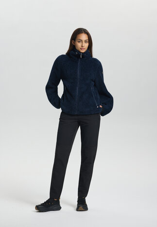 LUHTA IISSALO DAMES TEDDY VEST NAVY