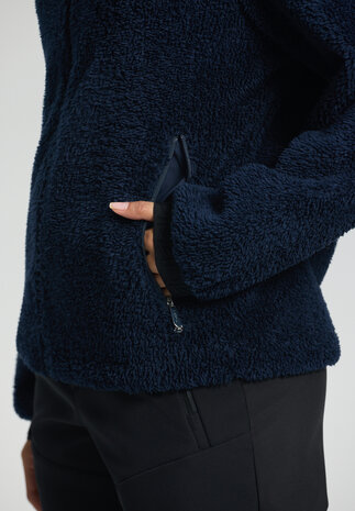 LUHTA IISSALO DAMES TEDDY VEST NAVY