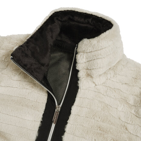 LUHTA  ISOLAHTI DAMES VEST - ECRU