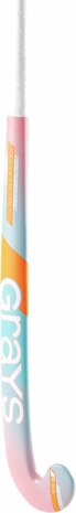 Grays Zaalstick Junior Hout 100i Ultrabow - Mint/Rose