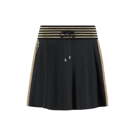 Padel73 Golden Swing Black/Gold Rokje Dames