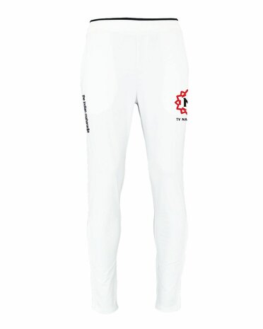 TV Naarden Heren Trainingsbroek Wit met clublogo