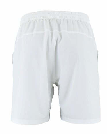 TV Naarden Short Kadiri Wit met logo