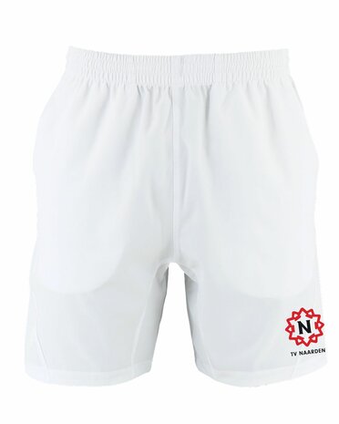 TV Naarden Jongens Short Kadiri Wit met logo