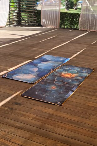 SooBluu Yoga Handdoek LOTUS 68 x 183 cm