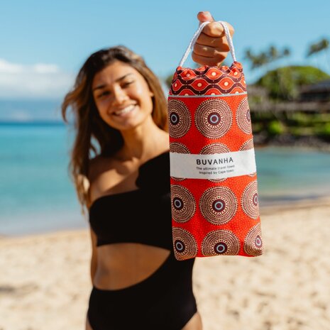 Buvanha Capetown Strandlaken &ndash; 200 x 90 cm