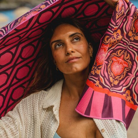 Buvanha Bali Strandlaken &ndash; 160 x 80 cm