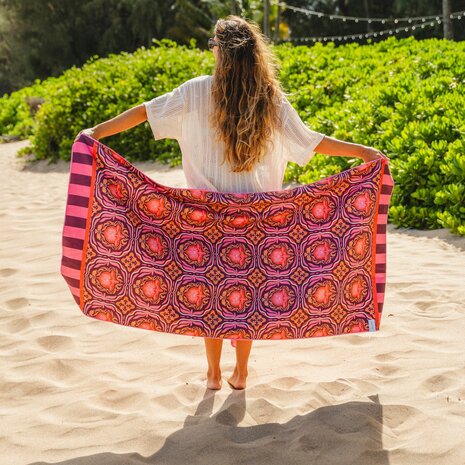 Buvanha Bali Strandlaken &ndash; 160 x 80 cm