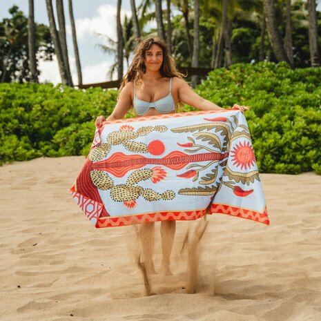 Buvanha Mexico Strandlaken &ndash; 160 x 80 cm