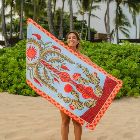 Buvanha Mexico Strandlaken &ndash; 160 x 80 cm