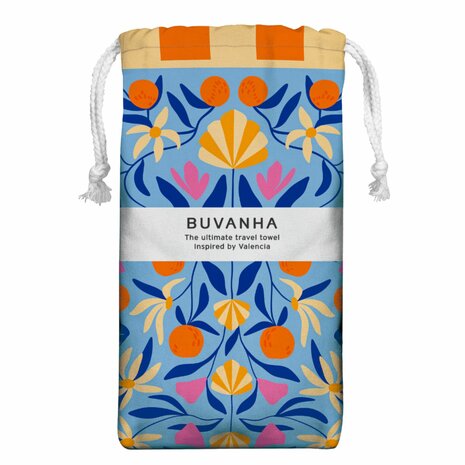 Buvanha Valencia Strandlaken &ndash; 160 x 80 cm