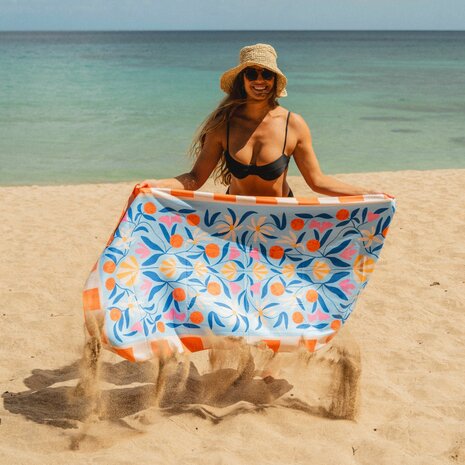 Buvanha Valencia Strandlaken &ndash; 160 x 80 cm