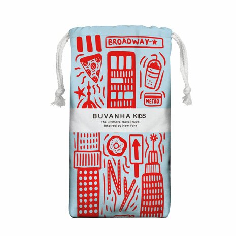 Buvanha Kinder Strandlaken New York &ndash; 150 x 70 cm
