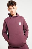 11 Degrees Core Pullover Hoodie Mulled Red_
