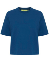 TheJoggConcept SS Sweat Jersey - Navy Peony