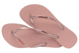 Havaianas Slim Logo Metallic - 4119875.3581 - Rose Gold