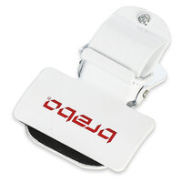 Fietsklem Brabo Lime Wit