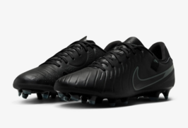 Nike Tiempo Legend 10 Academy FG/MG - DV4337-002 - Zwart/Deep Jungle/Zwart