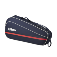 WILSON 3PK TEAM RACKET BAG NAVY - WR8039801001