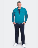 Silvermedal (201148-Navy) Men Joggingpant Bredere pijp