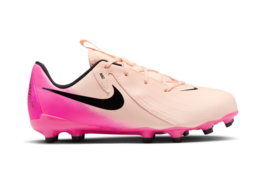 Nike JR Phantom GX II Academy FG/MG - FD6722-800 - Crimson Tint/Black Pink